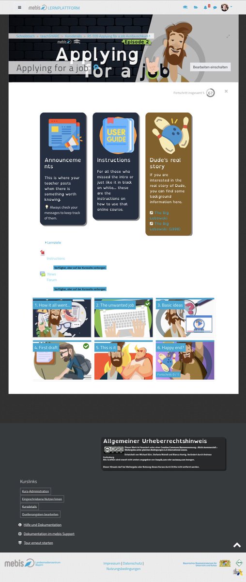grefenberg's tweet photo. Applying for a job E9 in #BayernEdu
Kein Selbstlernkurs, aber einer zum selbstbestimmten Lernen im eigenen Tempo an einem Ort der freien Wahl nämlich online in @mebis_bayern oder #moodle.
Auch gut als Lernsequenz im #DistU oder als Vertretungsstunde(n).
Link per DM #twlz https://t.co/67rJHZhtJI