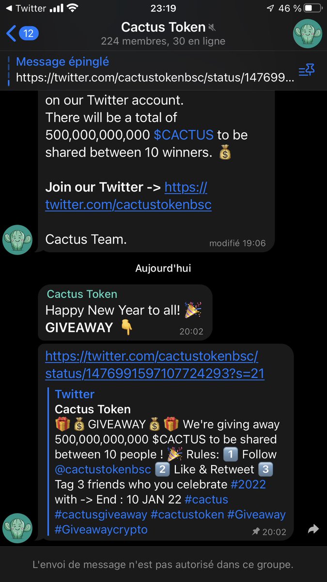 MlyKhalifi's tweet photo. @CryptoAes @cactustokenbsc Done ✅ https://t.co/vPBkbCFhvq