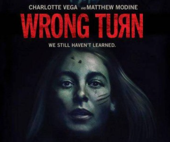 THEBradMunson's tweet photo. Just got a chance to watch the 'new' #WrongTurn2021. Much to my astonishment, it is DAMN good, far better than I remember any of the earlier, dumber WT's. It starts as a dumb-kids-in-the-woods stalker thing & goes way WAY farther, not once but repeatedly. VERY impressive. https://t.co/Wb9dww8b3K