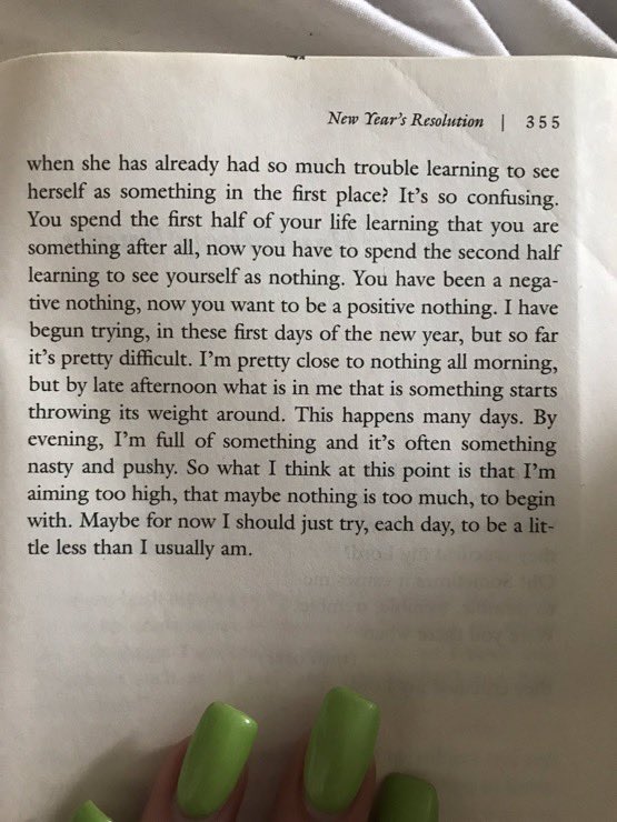 every year on new year’s eve i post my favorite lydia davis story