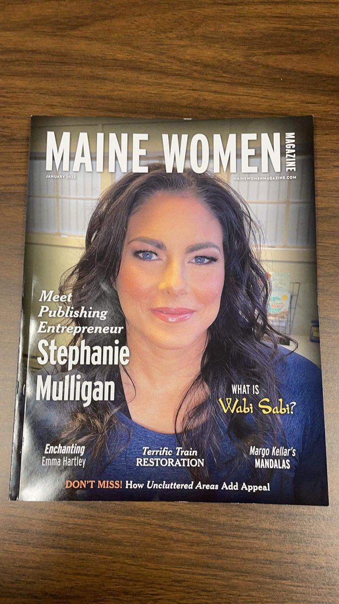 A friend sent this to me yesterday… what a nice surprise and cap off to 2021 !! 
#womeninbusiness #maine #NewYear2022 #lookingforward #Thankful