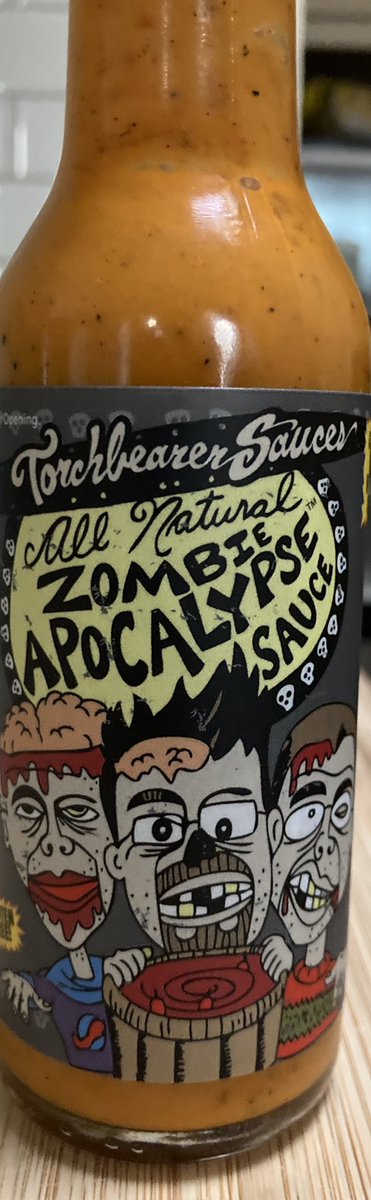 Scott_EricH's tweet photo. Zombie hot sauce!! Amazing! #ZSN https://t.co/wT9gxkh4EJ