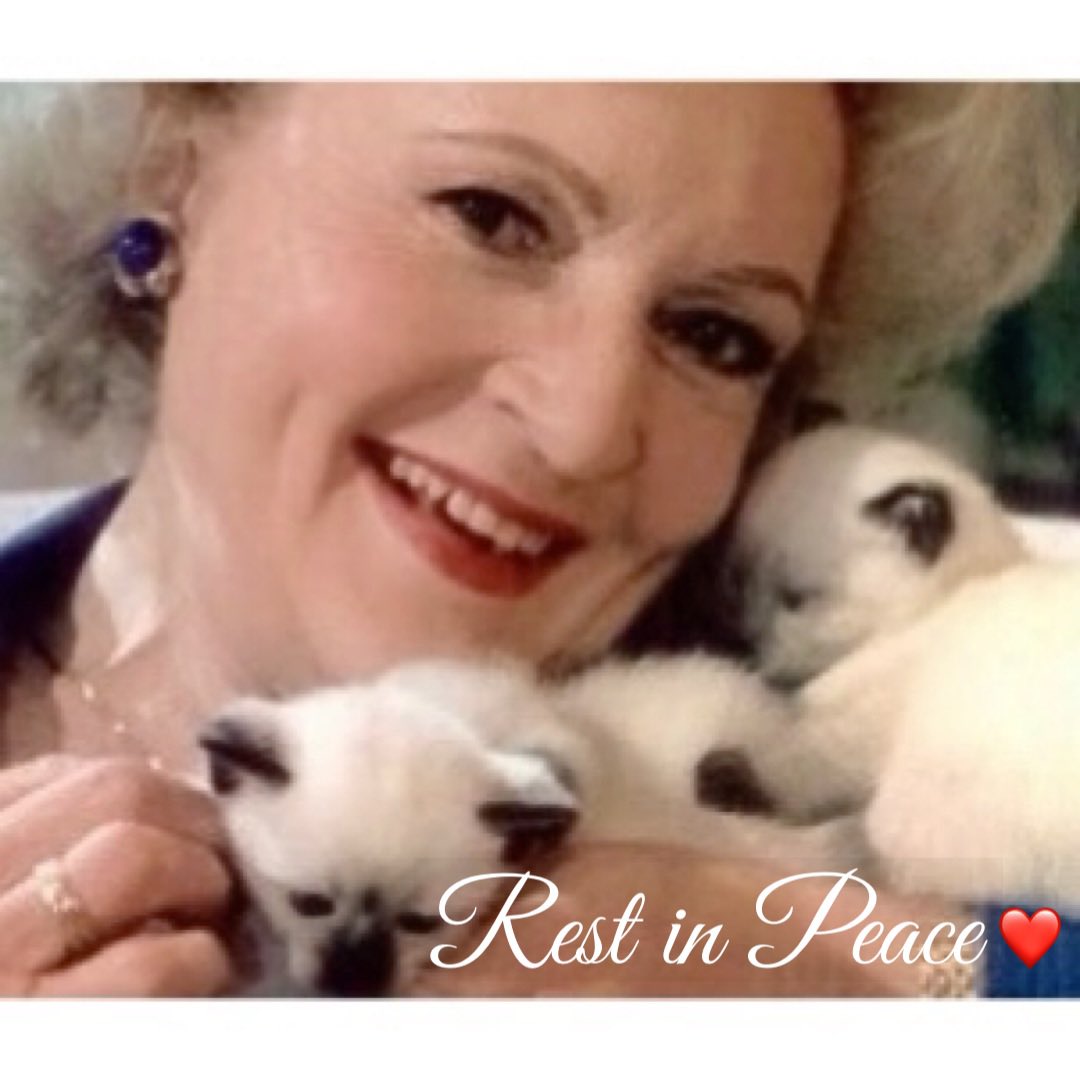 #BettyWhite will be sorely missed - for her comedic wonderfulness &amp; her longtime fierce and tireless role as a voice for animals. She always used her spotlight to shine it on those who couldn’t speak for themselves. Her legacy will live on for another 100 years- and beyond.