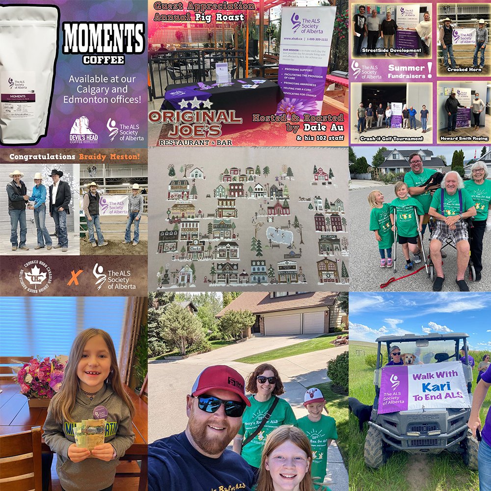 ALS_AB's tweet photo. Goodbye 2021! This year was a big one for us and our families, despite being another year of the covid-19 pandemic. We're so thankful for each and every one of you that made us a part of it! Here's some of our highlights💜
#als #alsalberta #alssociety #happynewyear #newyearseve https://t.co/QEZrY7jKqW