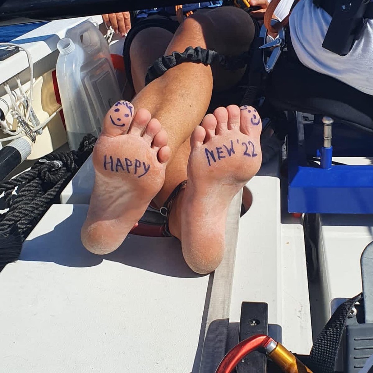 We wish you a happy 2022 from the Atlantic! 

In 2021 we decided to accomplish our wildest dream, row across the Atlantic. And guess what? We are living our dream now! 
Can’t wait to find out what 2022 will have in store for us!
#twac2021