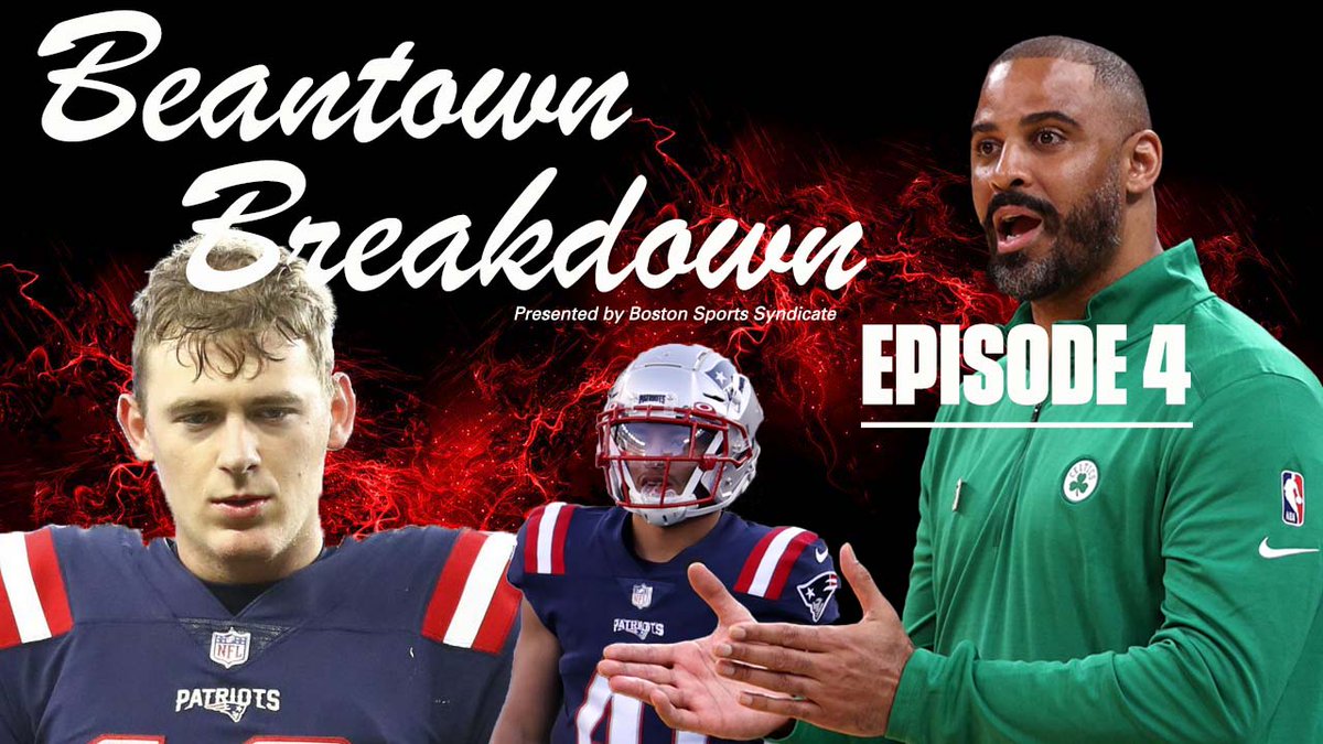 Close out your 2021 with episode four of Beantown Breakdown, presented by <a href="/BostonSportsSYN/">Boston Sports Syndicate</a>! 💪

🎧Spotify: open.spotify.com/episode/5tAakC…

📺YouTube: youtube.com/watch?v=wAiImV…

🔊Soundcloud: soundcloud.com/beantown-break…

#TheCommonwealth | #BleedGreen | #ForeverNE