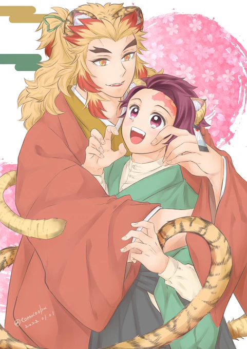 明けましておめでとうございます🎍
昨年は引きこもりがちなアカウントにもかかわらず
見てくださったり優しいお言葉かけてくださったりと本当にありがとうございました☺️🙏✨
今年は人見知りの皮を3枚は脱ぎ捨てたいです!
どうぞよろしくお願い致します👏
※🐯みみ注意(🔥🎴 