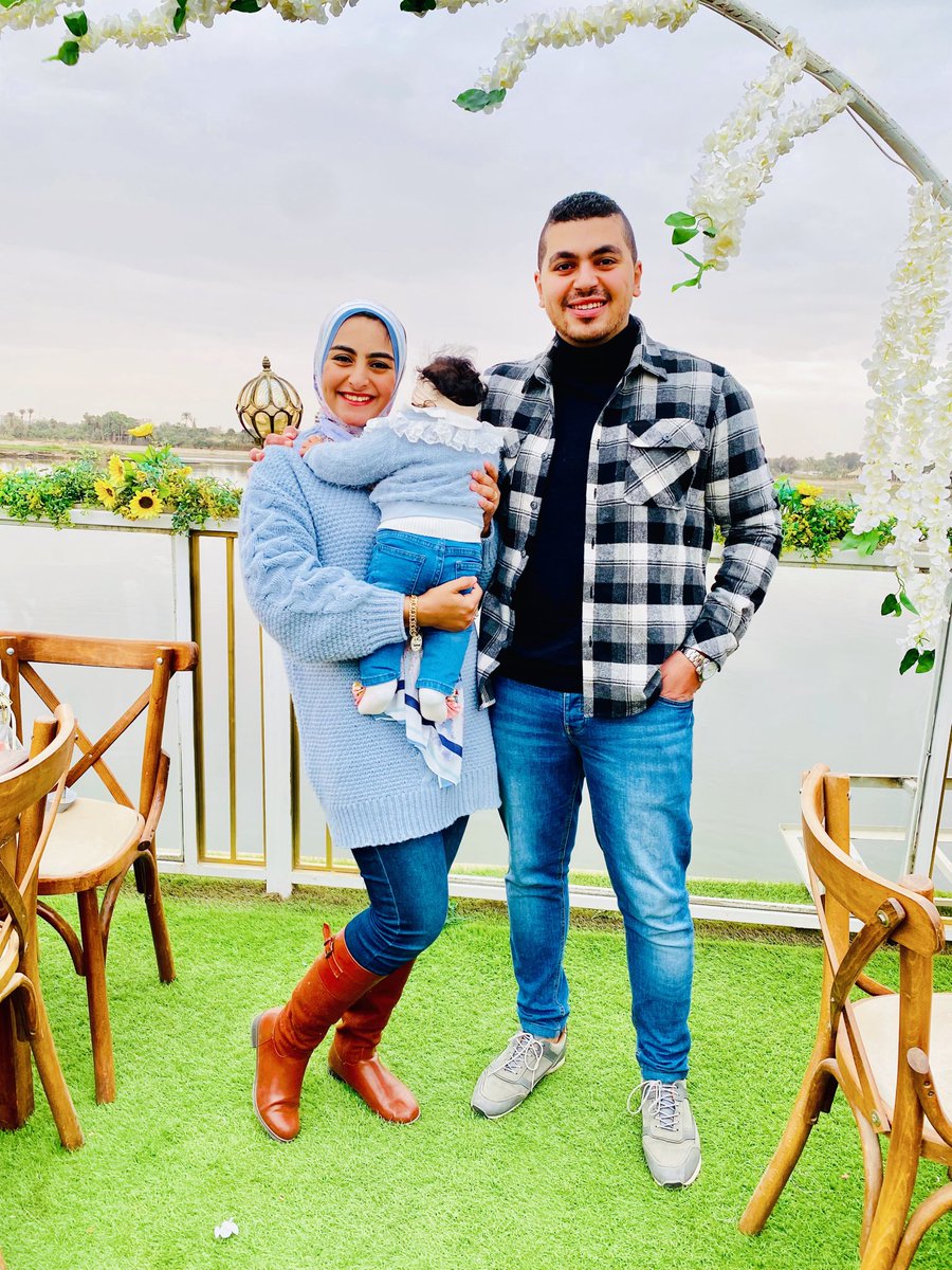 Bnt_Nasser_'s tweet photo. Our first anniversary with our little angel 👼❣️ https://t.co/u85Jn07tp4