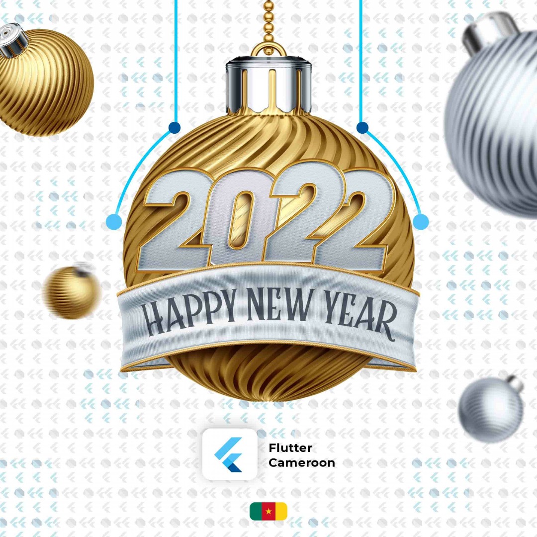 CarleDev's tweet photo. Have fun and lot of success..
#HAPPYNEWYEAR2022 #2k22
#flutter #Fluttercm https://t.co/kkDdQai1Ek