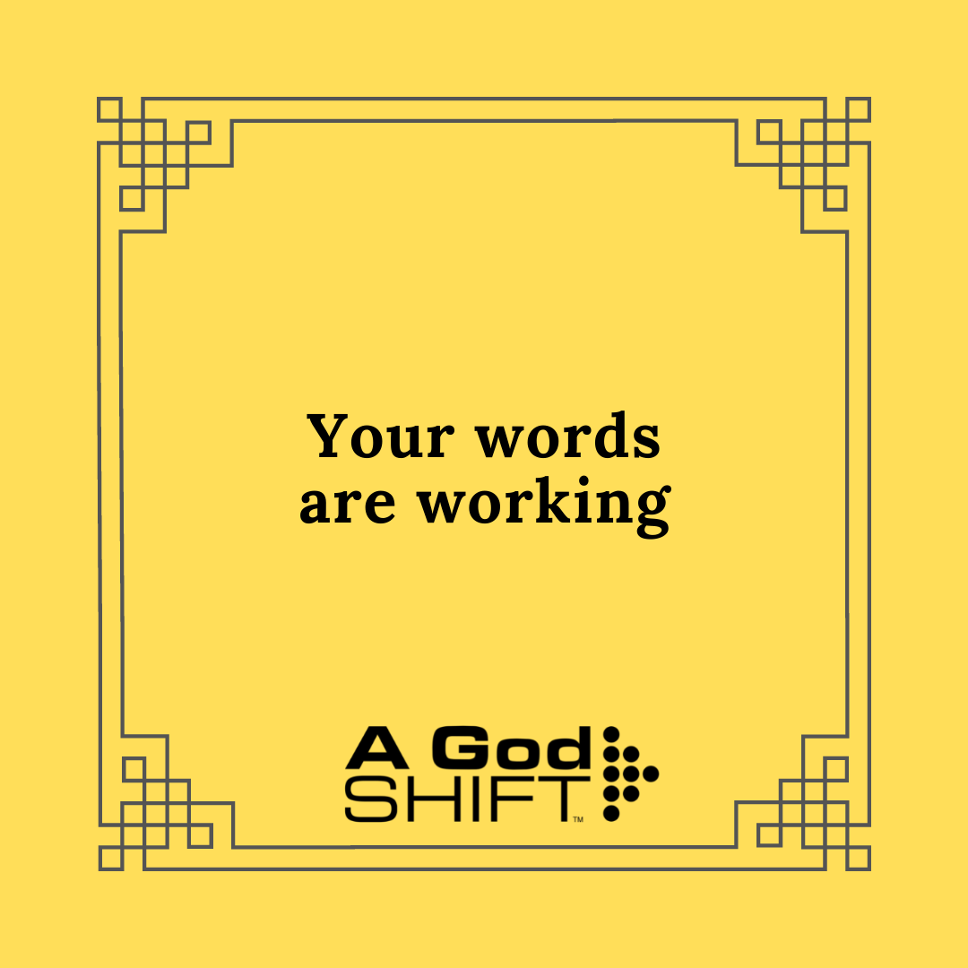 agodshift's tweet photo. Your words you speak have framed your current reality. 

What you see today is because of what you said yesterday so say today what you want to see tomorrow! https://t.co/u8uYuvE1V6