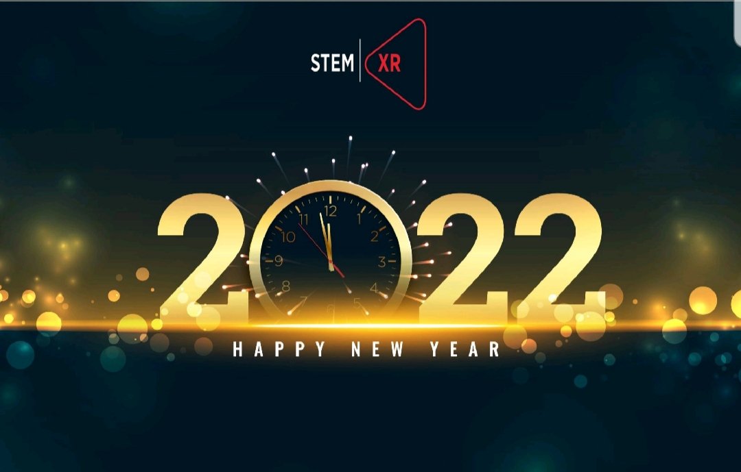 stemxr's tweet photo. Happy New year from STEMXR Team. May New year bring healty, love, happiness, and delight. 
@TufanAdiguzel 
#STEMXR #XR #AR #VR #education #simulation https://t.co/oWVIIWljnv