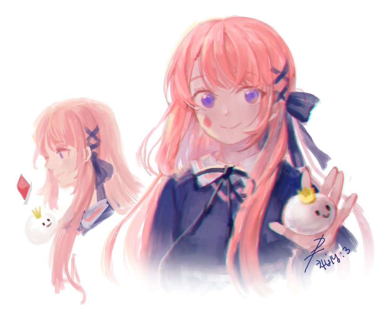 겨울 차비님~
방송보면서 놀다가 겨울패션 헤어묶음에 꽂혀서 그린 덕질!
오랜만에 스트리머 덕질하니 넘나 좋군요 ㅋㅋ
차비님 어제 텐션 터지셔서 너무 좋았구

다들 새해복 새해복~~!

#고차비 #doodle #fanart #팬아트