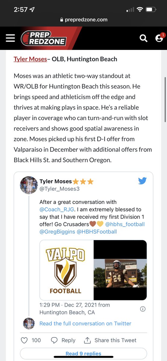 I appreciate the write up. Time to get better! <a href="/PrepRedzoneCA/">Prep Redzone California</a> <a href="/ZReyes_PRZ/">Zack Reyes</a> <a href="/mikehuntley63/">Michael Huntley</a> @hbhs_football <a href="/HBHSFootball/">HBHS Oilers Football</a> <a href="/AlagataAlex/">Hokage</a>