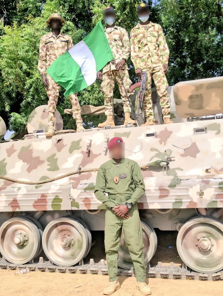DefenseNigeria's tweet image. Nigeria without her soldiers would be like God without His angels. There is nothing stronger than the heart of a volunteer. When the will defies fear, when duty throws the gauntlet down to fate. 

Here's Wishing a very Happy New Year to all our service men and women.