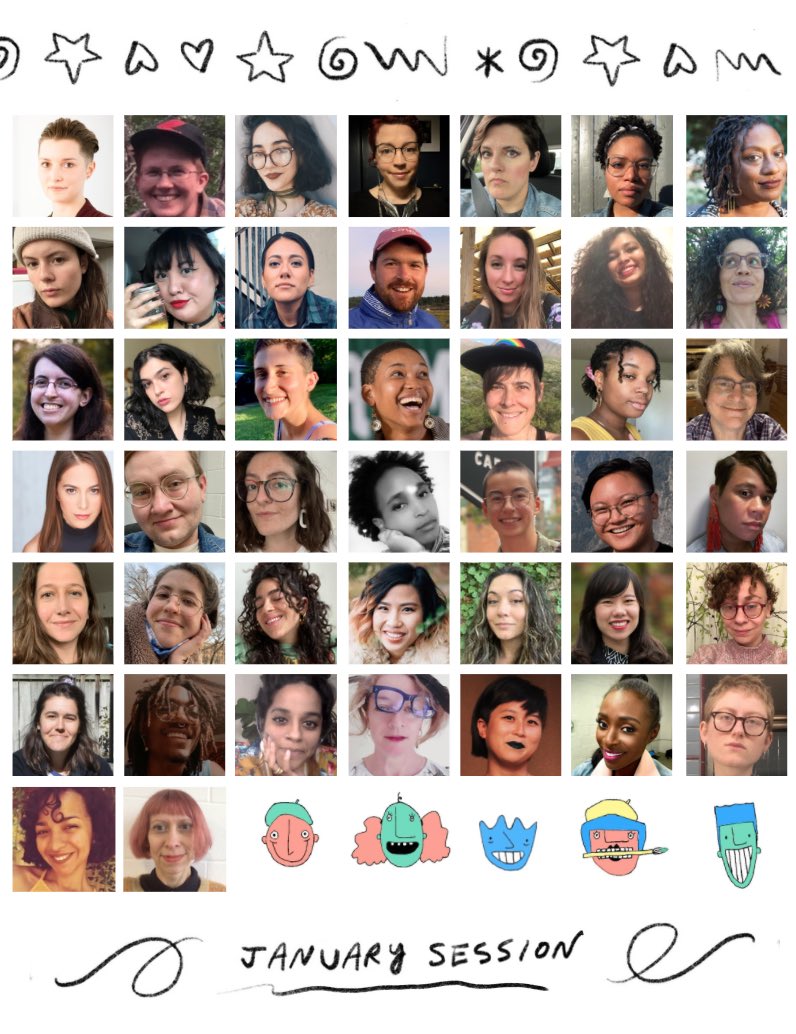 InSurrealLife's tweet photo. as we get closer to ringing in the new year, an introduction: the lovely people we will be holding that new year glow with, the January ISL session!!!!!! https://t.co/F23XRQwouw