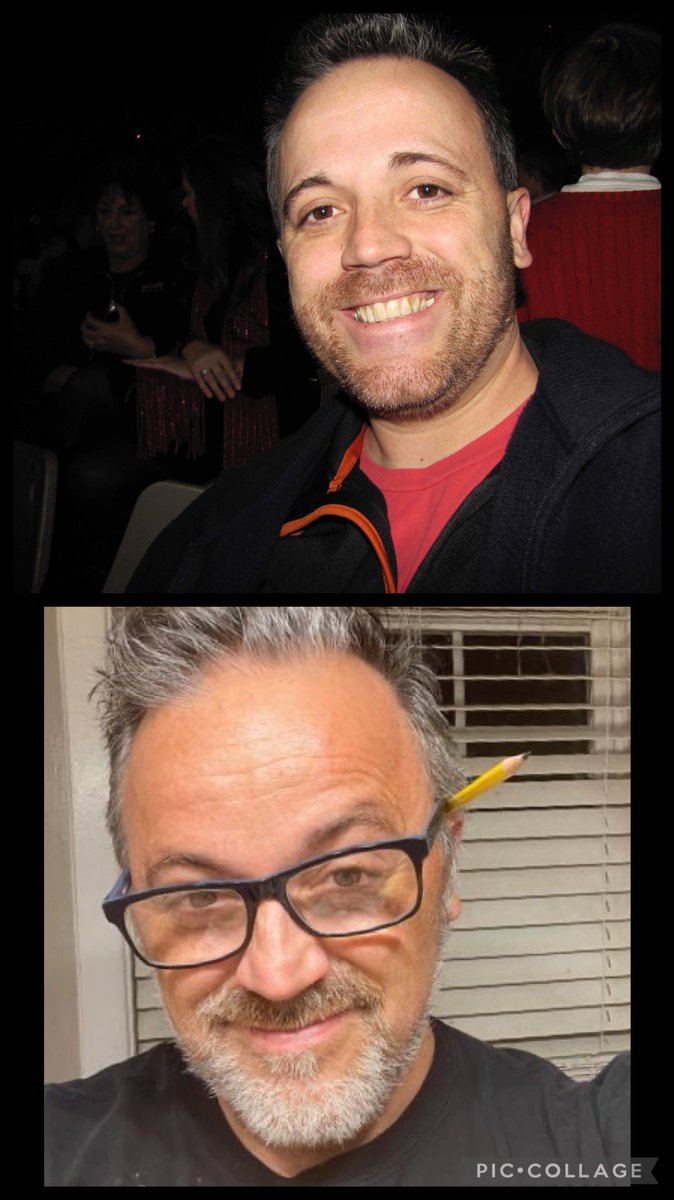Ten years. 36 &amp; 46! I have some grays…. 😂😊