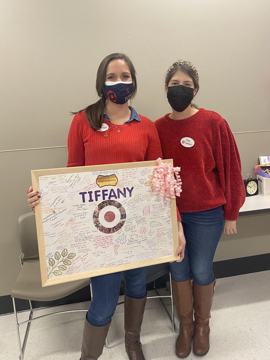 Congratulations on your promotion tiff! I’m going to miss you as my SD but I know I’ll always have you as a friend and mentor! You’re going to be an amazing operations director!