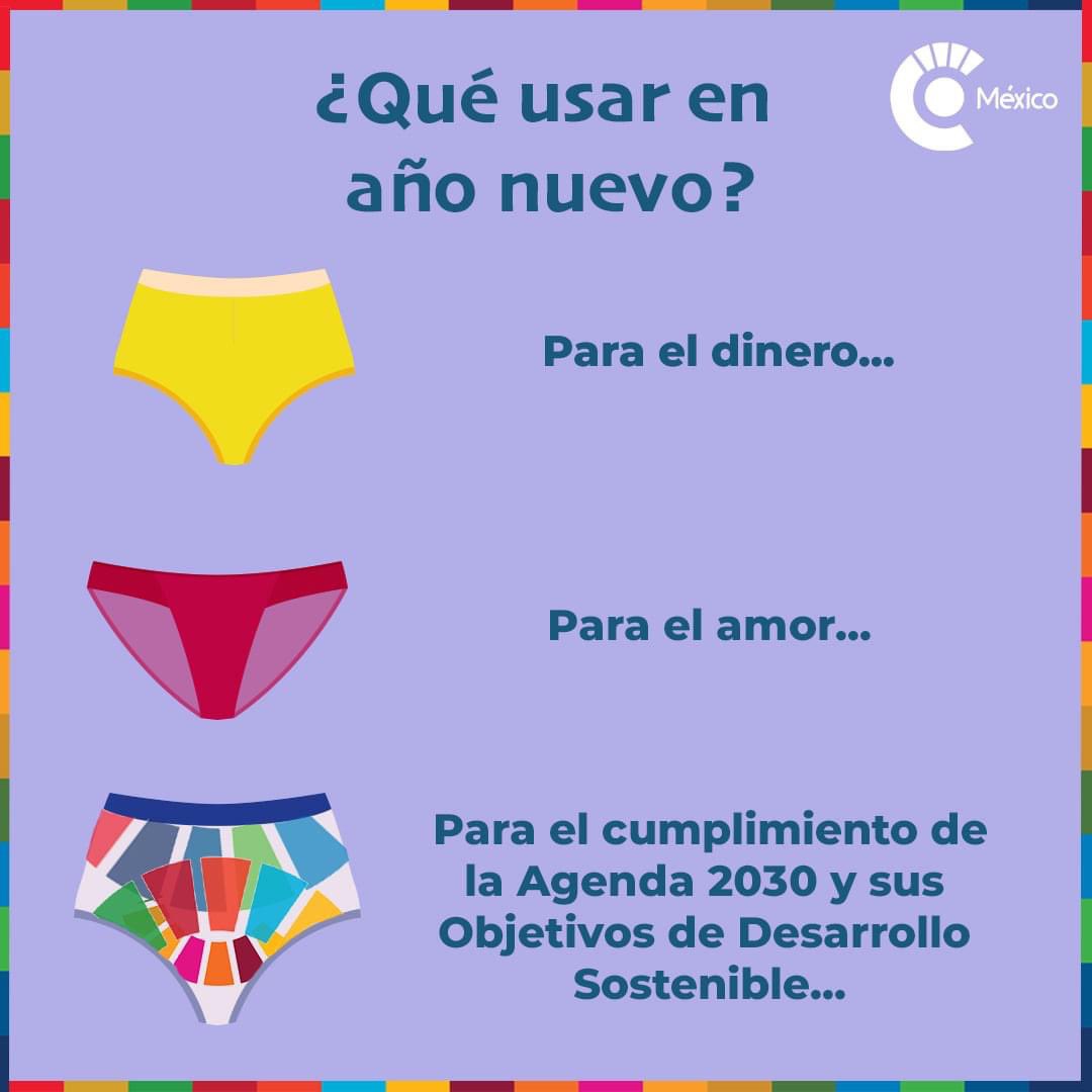 ¿Qué usarán para celebrar el año nuevo? 🤗
Nosotrxs los de colorcitos 🤩

#ODS #PromotoresODSmx #agenda2030