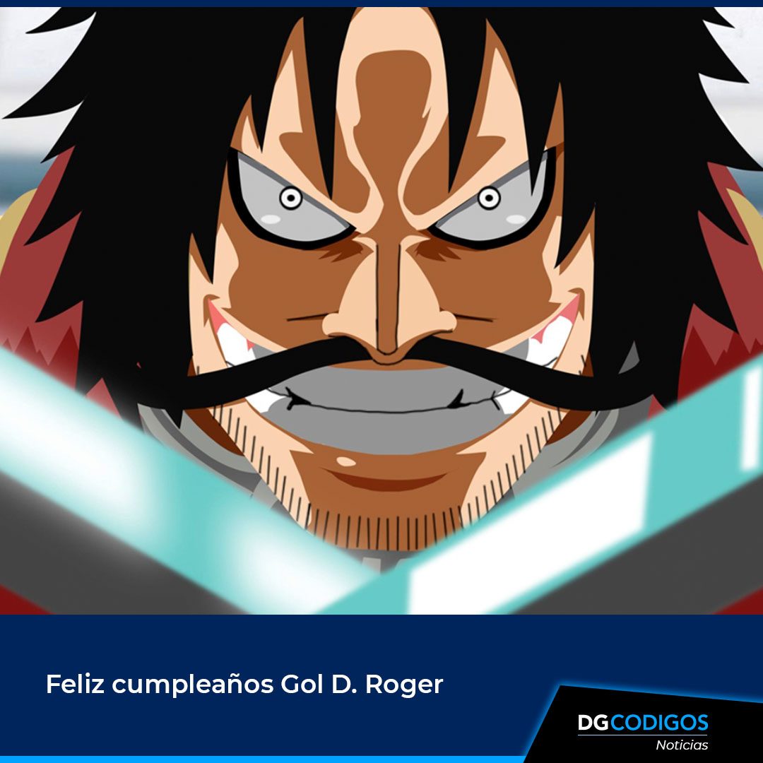 Hoy esta de cumpleaños el gran Rey de los piratas

Feliz Cumpleaños Gol D. Roger

#OnePiece #ReyDeLosPiratas #GolDRoger #31Dic #otaku #anime #dgcodigos