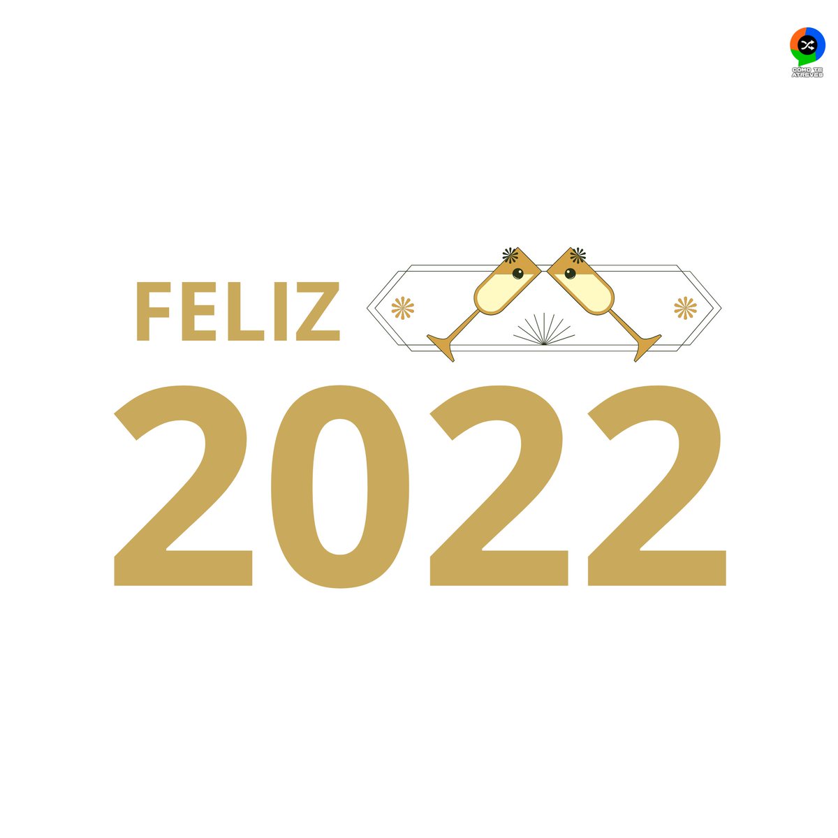 Esperamos que este nuevo año llegue cargado con nuestros más grandes anhelos ¡Feliz 2022! 🍾