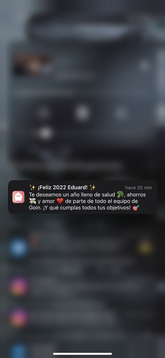 eduardpuertos's tweet photo. Gracias @goinofficial por ser el primer mensaje de feliz año 😂 https://t.co/wvzbkC8lL6