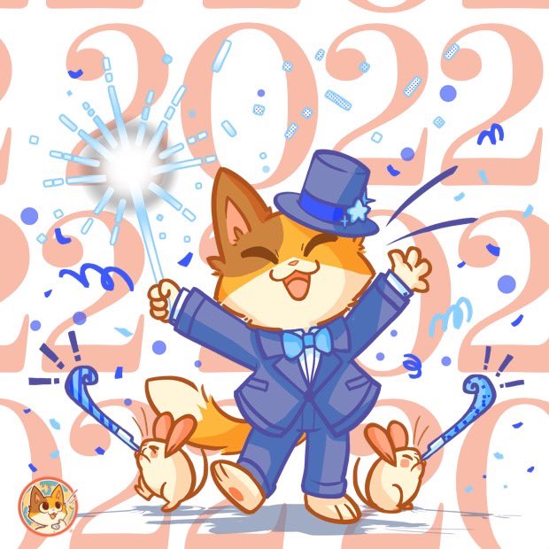 KeeKeeAdventure's tweet photo. Woohoo!! 🎉Here comes 2022!!🌟 https://t.co/0w9GK5nYKi