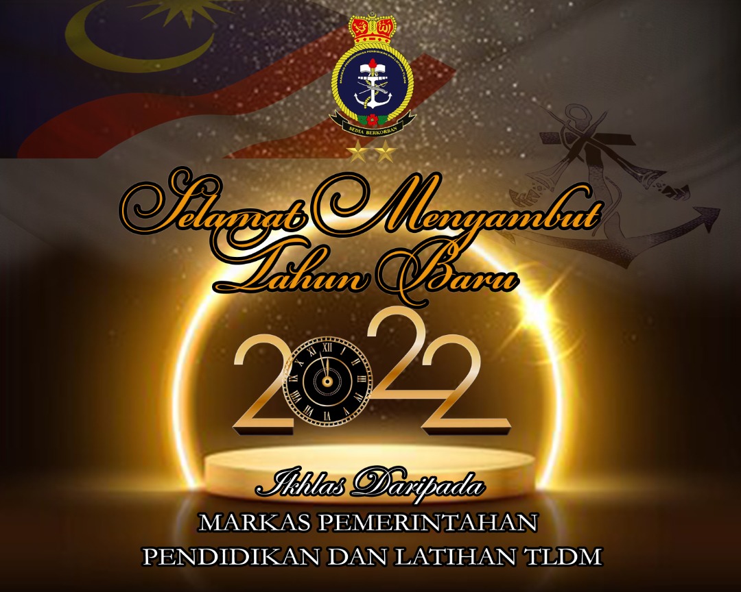 MPLD_TLDM's tweet photo. Selamat Menyambut Tahun Baru 2022 daripada seluruh Warga MPPL TLDM.
#tahunbaru
#azambaru https://t.co/bVfFb0xidV