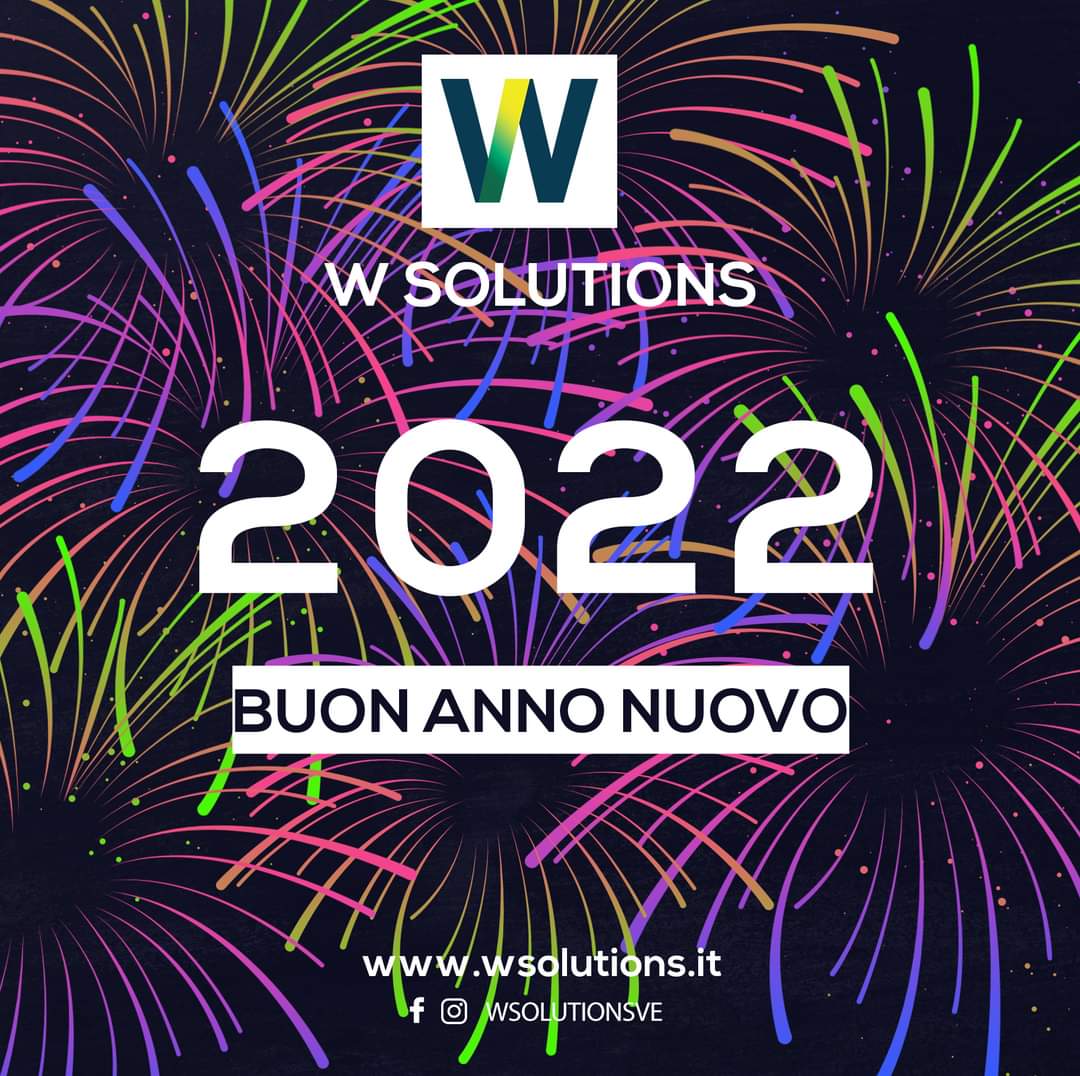 WsolutionsVe's tweet photo. Buon anno nuovo!! #wsolutionsve #capodanno2022 #BuonAnno2022 https://t.co/WX1w5EGtAT