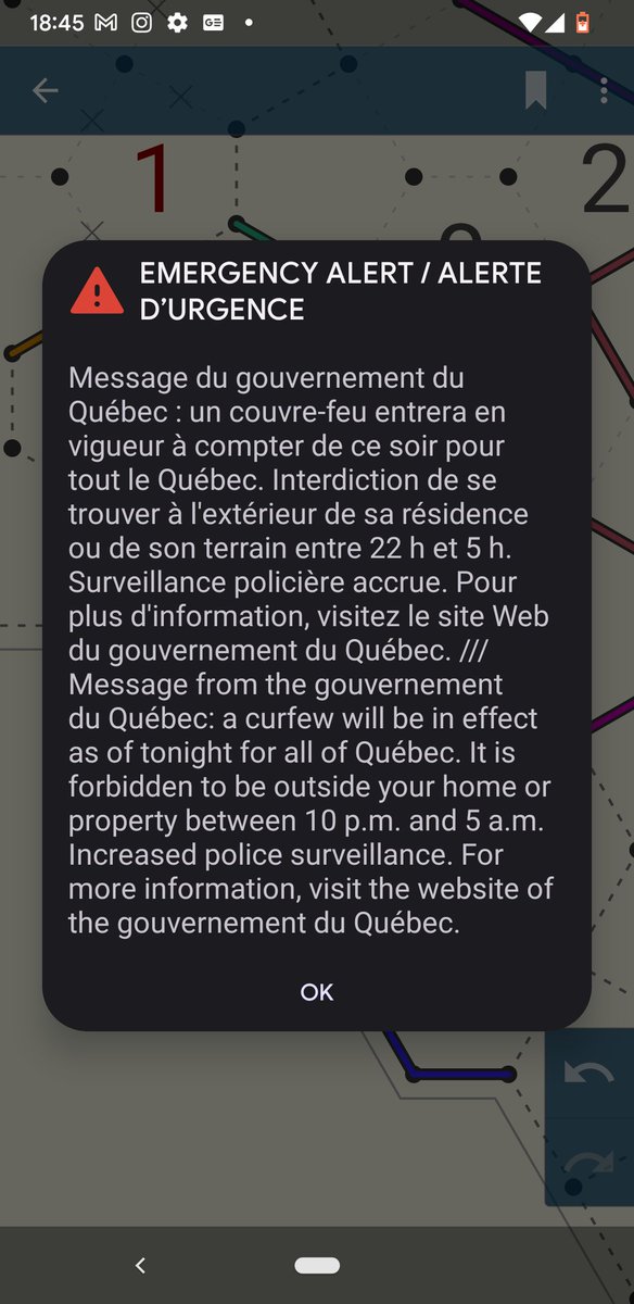 Ringing in the new year with curfew 🎉