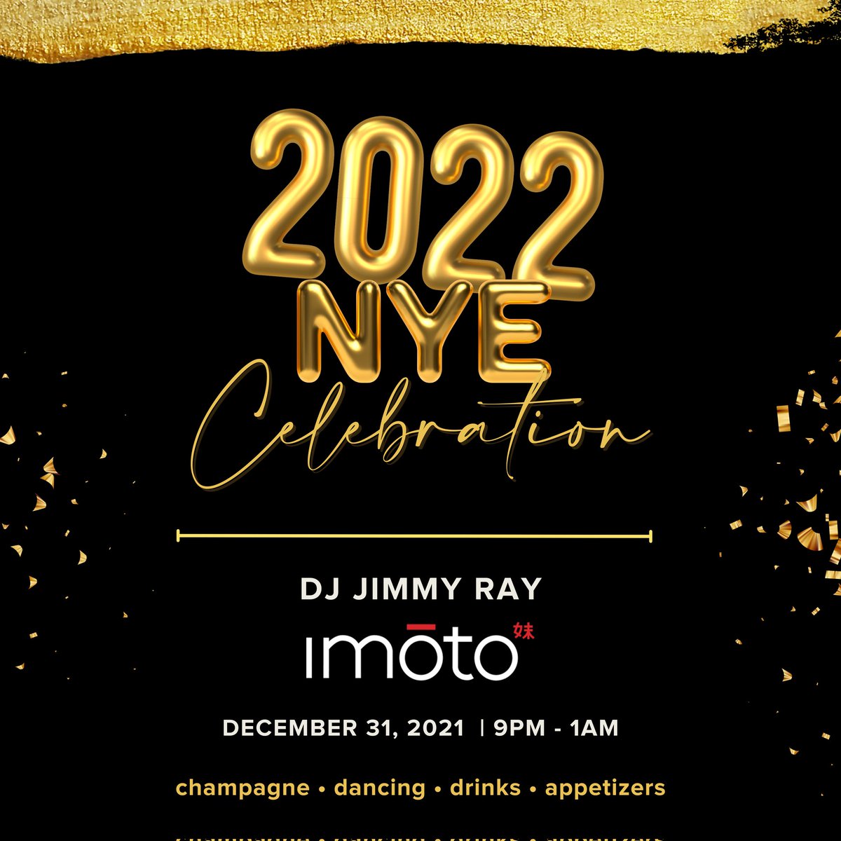 ChefKentRathbun's tweet photo. #Dallas ring in the new year with us at Imoto TONIGHT & enjoy complimentary champagne to countdown to 2022! 🥂
#dtx #dallastx #dallasnye #dallastexas #dfw https://t.co/EyskaxpF4d