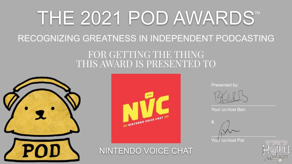 thepodawards's tweet photo. Our next award goes to @NVCpodcast...
FOR GETTING THE THING
#THEPODAWARDS https://t.co/dfUrsXyuSB