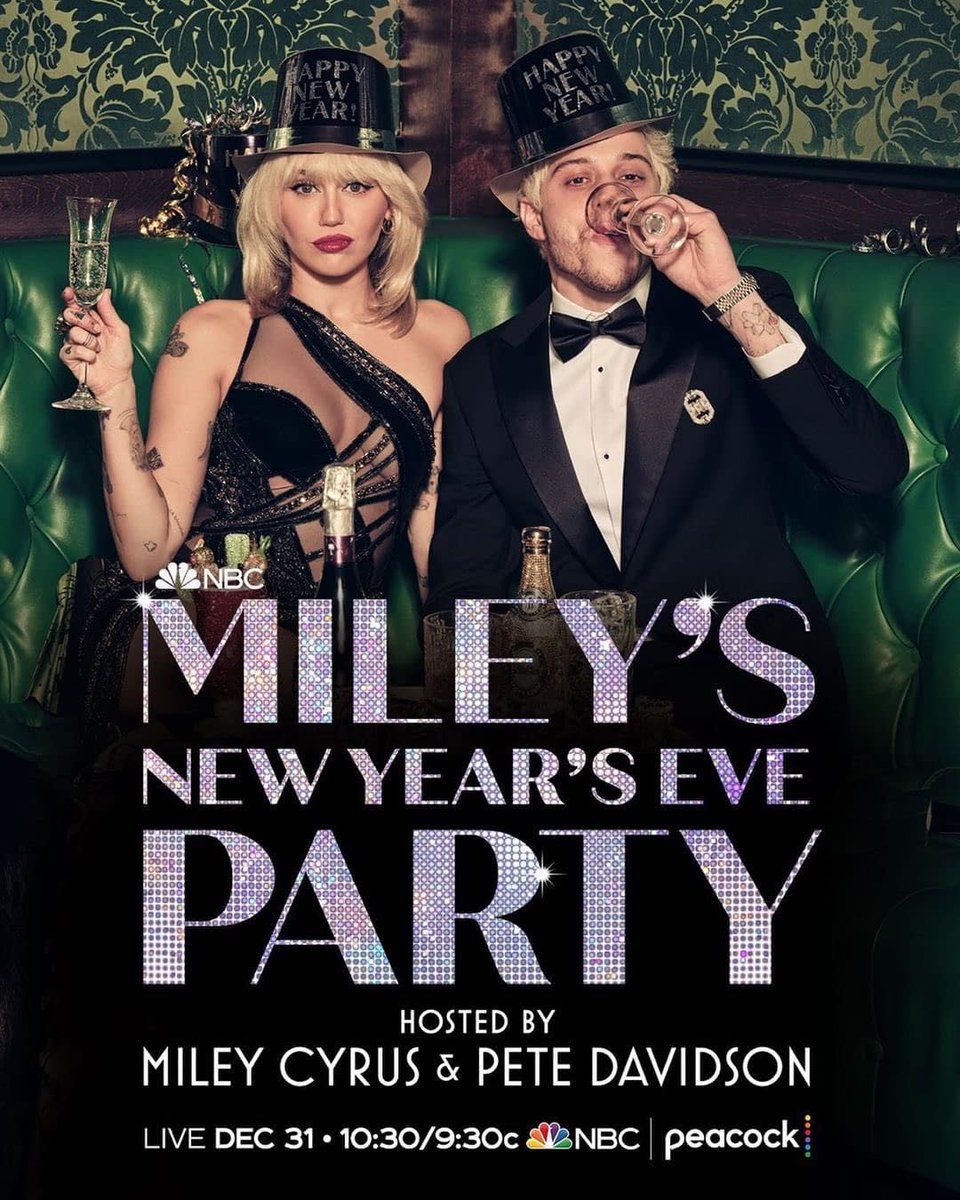 Goodbye 2021 and hello 2022! <a href="/Saweetie/">💎</a> is performing at #MileysNewYearsEveParty tonight on <a href="/nbc/">NBC Entertainment</a> and @peacockTV at 10:30/9:30c featuring bloc's <a href="/bryndarowen/">bryn</a>! 🎉🎇 #dance