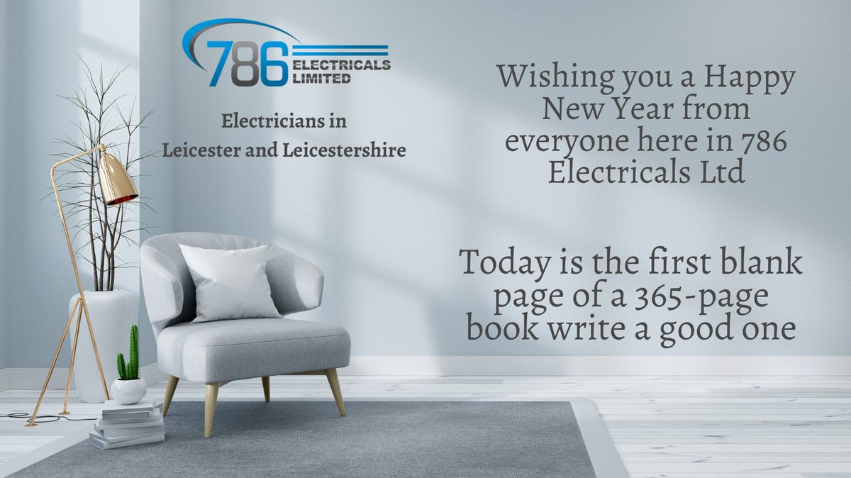 Happy New Year 

#New Year #Electricals #Electricians #Leicester #Leicestershire