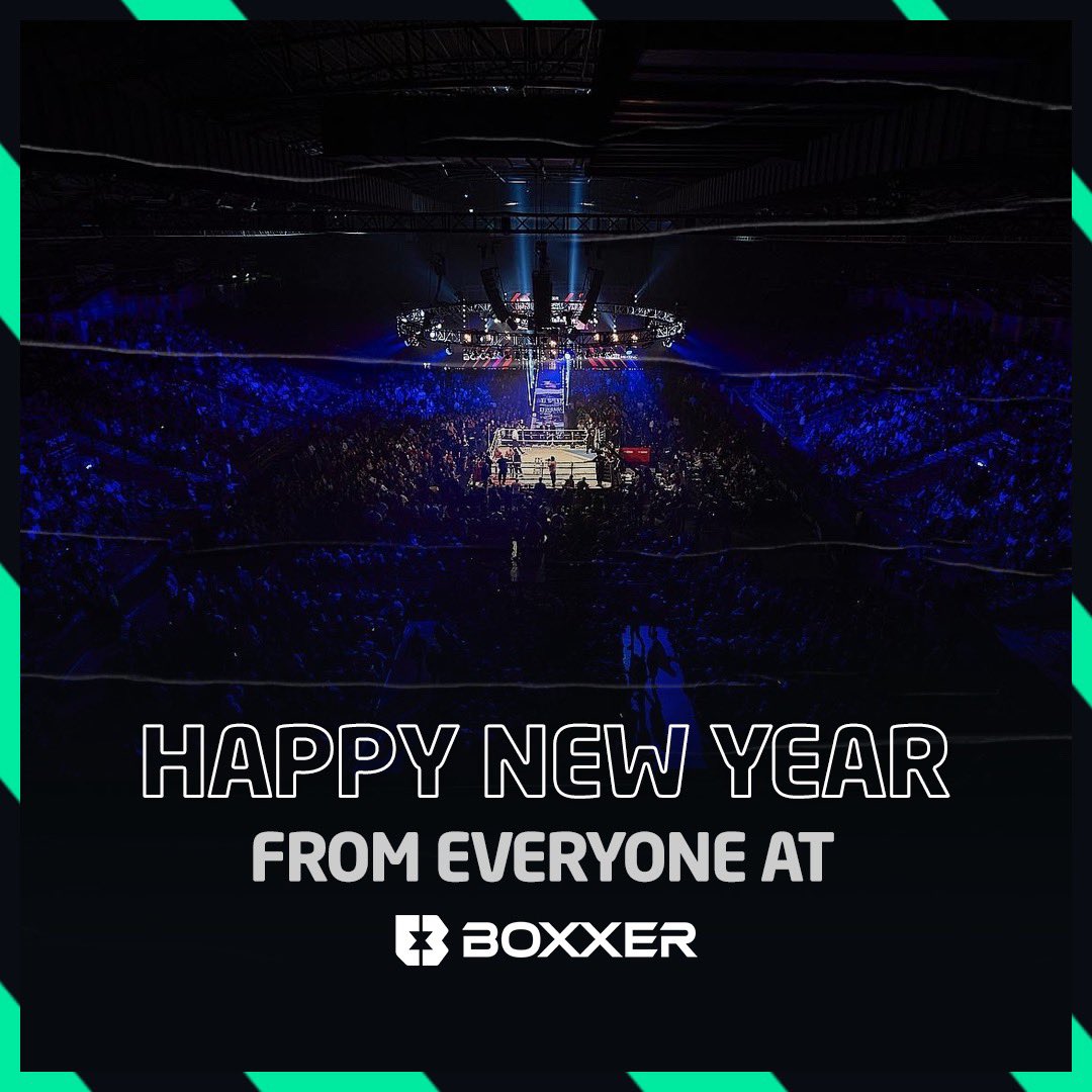 HAPPY NEW YEAR from everyone at #BOXXER 🥳 2021 ✅ Here’s to a huge 2022 👊 #ChaseYourFuture #BOXXER | @skysportsboxing