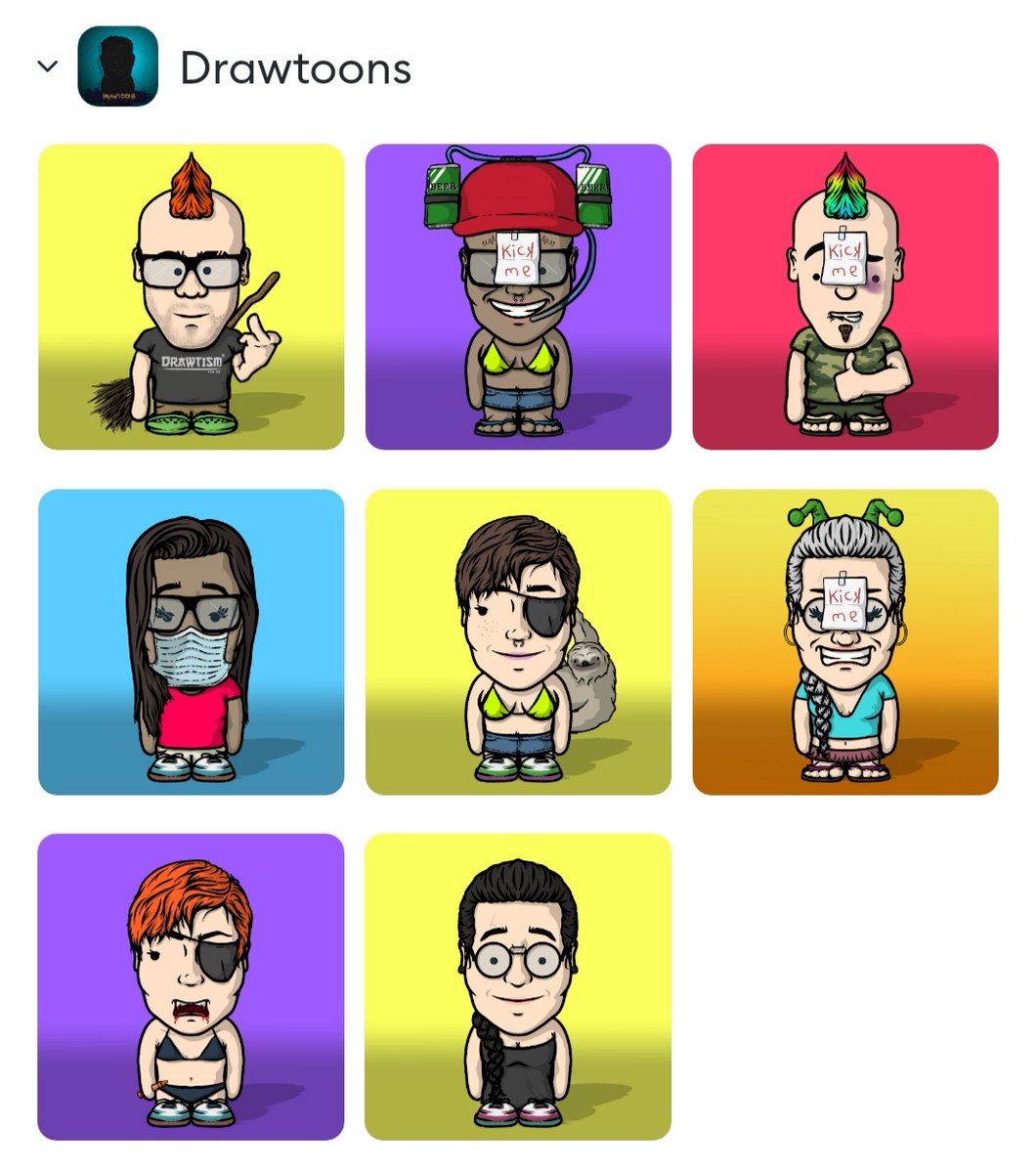 stevennova's tweet photo. Welp what a great end to 2021! After getting rugged by $YEAR last night (only .15 eth 😑) today was glorious as the #DRAWTOONS by @DrawtismArt were revealed!

I'm giving away a 'Toon #NFT to 1 person who RTs this! 2x entry if you were rugged this year (post 👇)

HAPPY NEW YEAR! https://t.co/2YivmNcqCp