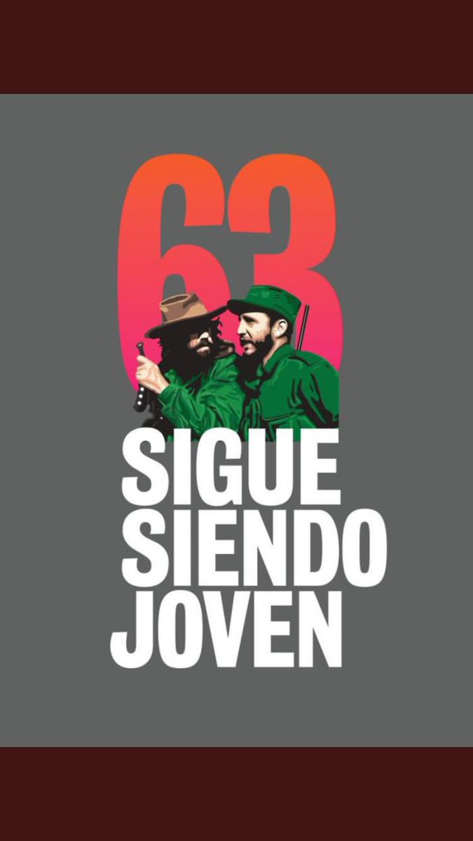 RriiNuevoperu's tweet photo. Saludamos al pueblo cubano por el 63 aniversario de su Revolución, ejemplo de solidaridad, resistencia  y alegría.
@EmbaCubaPeru
#CubaViveYCelebra #Cuba https://t.co/1l6oFjFnWN