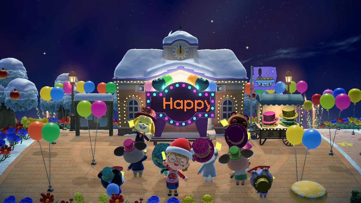 StephuAC's tweet image. MERRY NEW YEAR  #AnimalCrossing #ACNH #NintendoSwitch