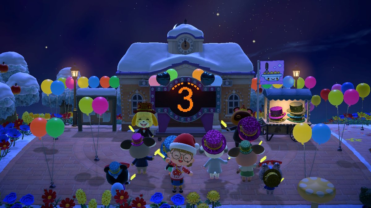 StephuAC's tweet image. MERRY NEW YEAR  #AnimalCrossing #ACNH #NintendoSwitch