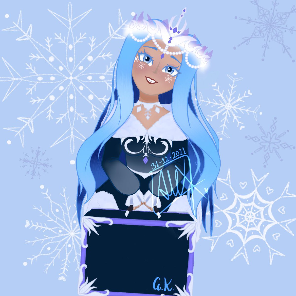 Roblox_AKiddo's tweet photo. I better post this before 2021 ends, so here it is :D
Happy new year everybody!! 💕✨
.
.
.
.
.
.
.
#Roblox #robloxart #royalehigh #royalehighnewyear #royalehighart #royalehighoutfit #RHTC #illustration #procreateart https://t.co/7YbkicNvvg