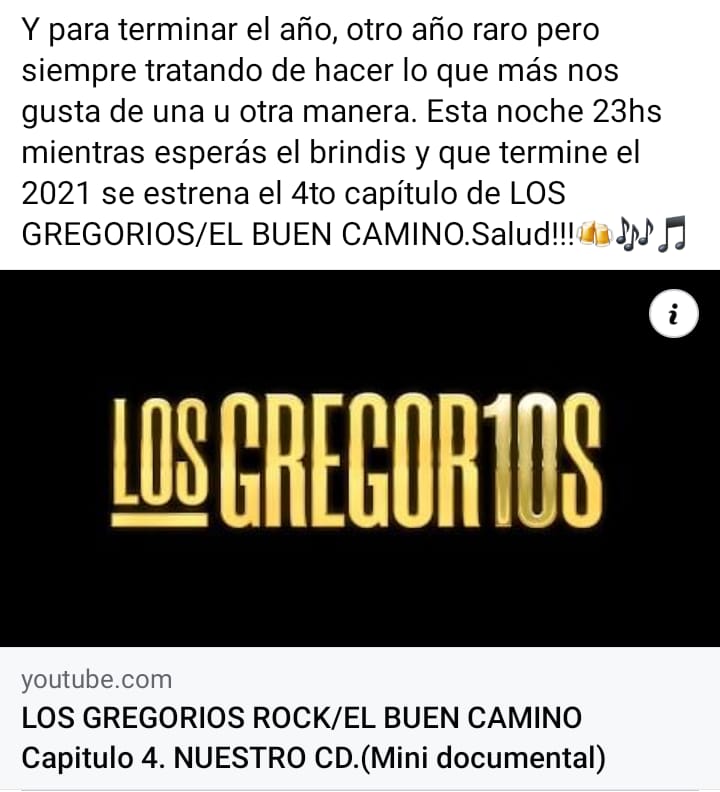 GregoriosRock's tweet photo. Ya pueden ver el capítulo 4 de nuestro minidocumental https://t.co/SXKrR9InMa
