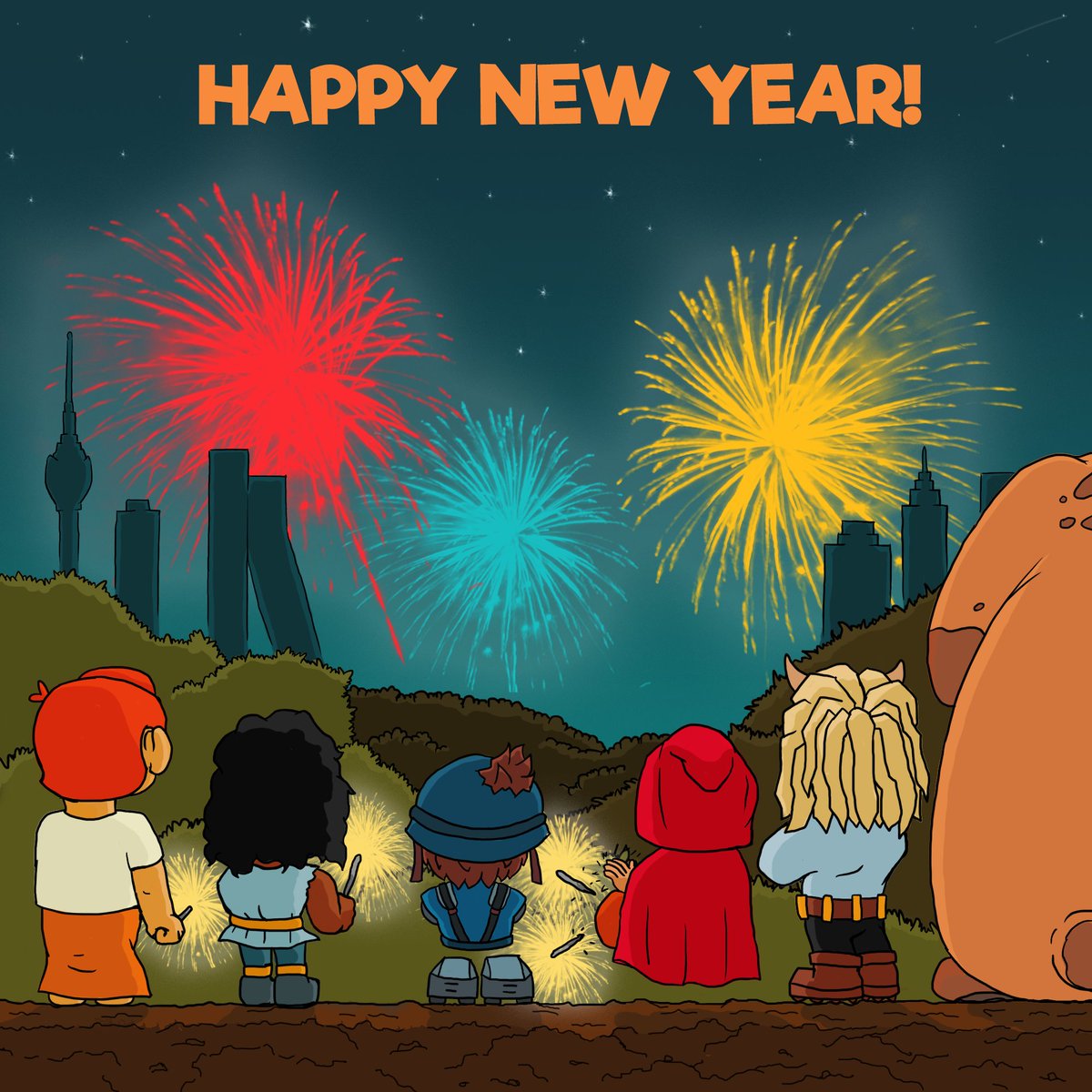 May this new year bring you joy, peace and prosperity. Wishing everyone a very happy new year!

#IMIGAMES #HappyNewYear ##łka