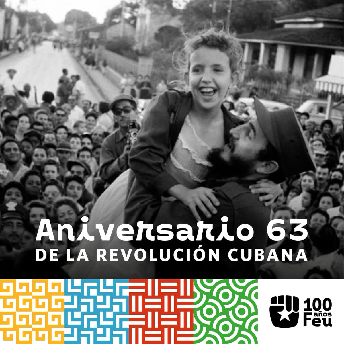 #Cuba celebra estos 63 años de victoria y todavía seguimos siendo joven!!!!! 
Felicidades cubanas y cubanos. 

Feliz 2022‼ 🇨🇺❤ 

#Revolucionando #SomosFEU

<a href="/DiazCanelB/">Miguel Díaz-Canel Bermúdez</a> <a href="/Karli_SantanaR/">Karla Santana</a> @JorgeLuisPerd20 <a href="/RPolancoF/">Rogelio Polanco Fuentes</a>