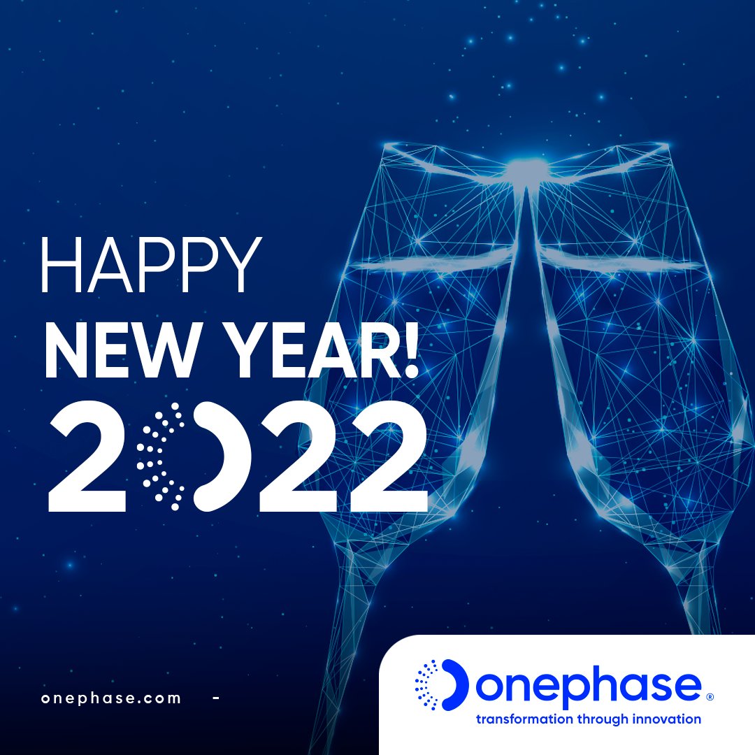 OnephaseLLC's tweet photo. onephase family is grateful for all the memories we’ve created this year!

A new cheerful year is looking forward to you with a lot of blessings, happiness and joy. May you have an amazing time! Wishing you a Happy New Year 2022!

#HappyNewYear #HappyHolidays  #onephase https://t.co/1mALcf8wTl