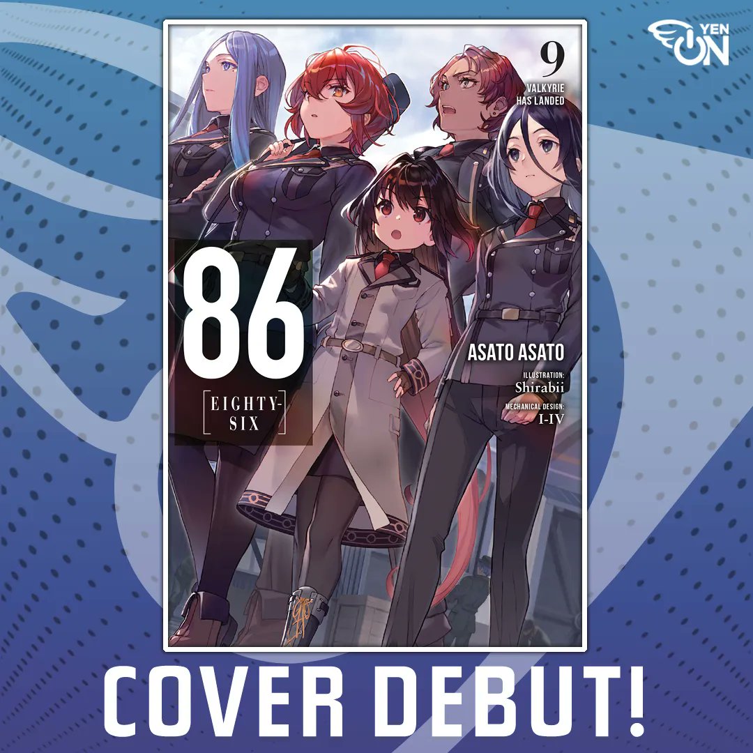 Yen Press on X: Cover Debut! - 86--EIGHTY-SIX, Vol. 8 (light