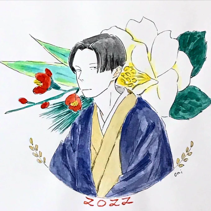 明けましておめでとうございます今年もよろしくお願いします昨年もマンガやイラスト見てくださりありがとうございました。今年もたくさん描いていきたいなと思います。マイペースな更新になると思いますがどうぞよろしくお願い致します#ハライチ #岩井勇気 