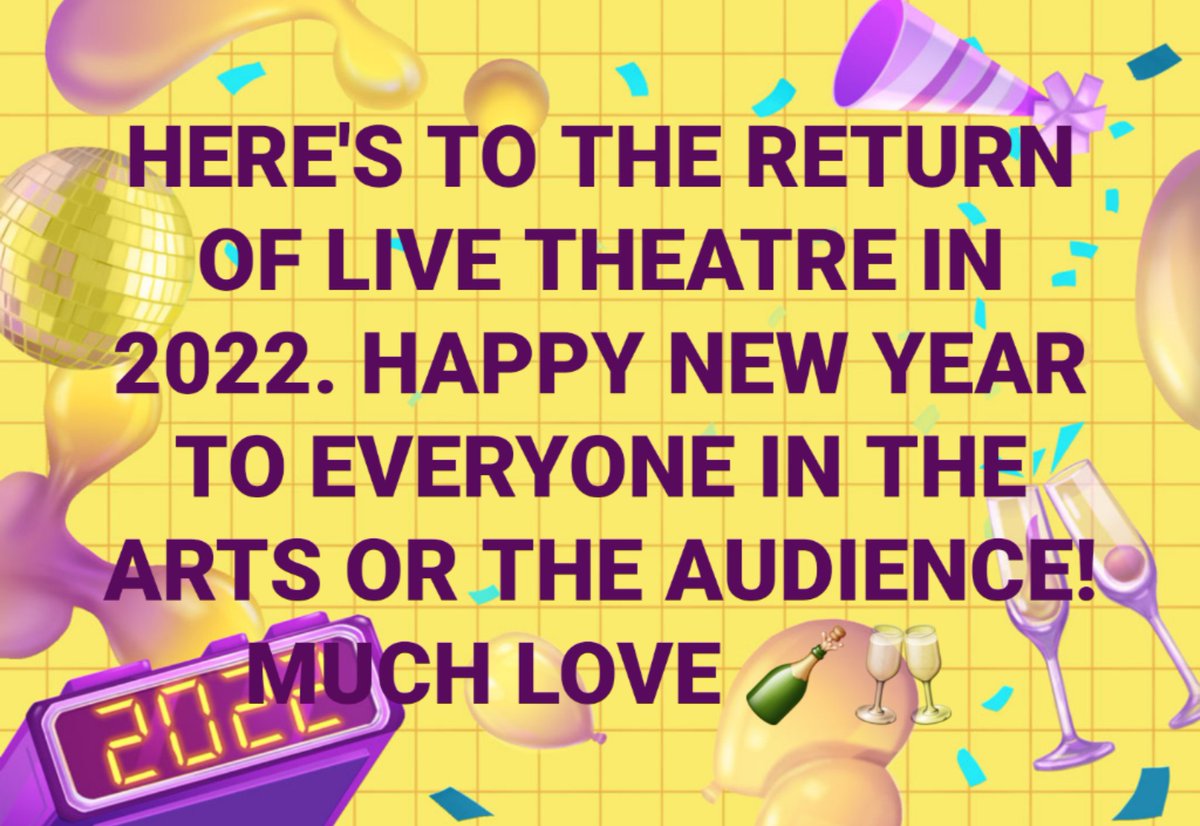 HeARTS for the ARTS in 2022 folks. Here's to better times ahead for our families, our jobs, the thing we love and ourselves 💓 #theshowmustgoon #heartsforthearts