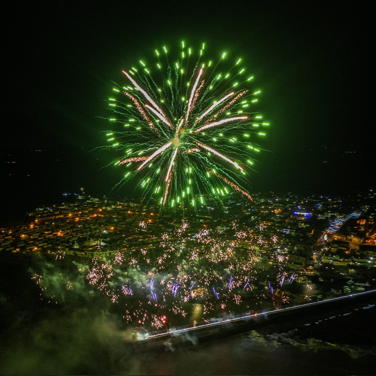 Happy New Year from Seahouses #seahouses #northumberland #happynewyear