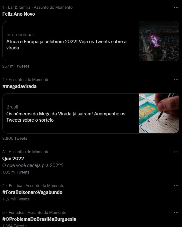ParanaPetista's tweet photo. Estamos em 4° nos tópicos, FORA BOLSONARO!
#ForaBolsonaroVagabundo #FelizJaEraJair #PanelacoDaVirada https://t.co/YX3acVXzKP