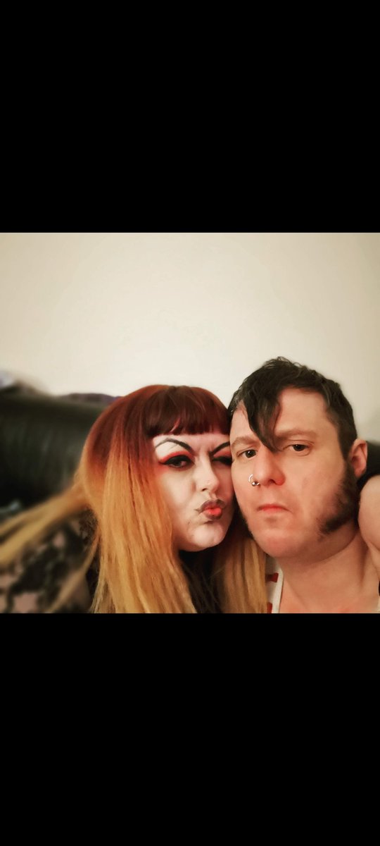 lazerviking78's tweet photo. Just found a couple of pics from a few years ago of me and the wife #rockabilly #misfits #devillock https://t.co/iIOQDDSx26