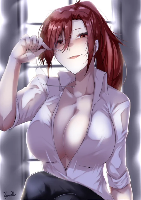 せっかくなので以前描いた橙子さん再掲します
#蒼崎橙子 